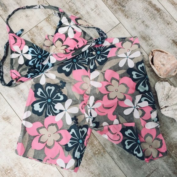 LAST CHANCE!  Nautica Blue Floral Short ONLY - Picture 9 of 10